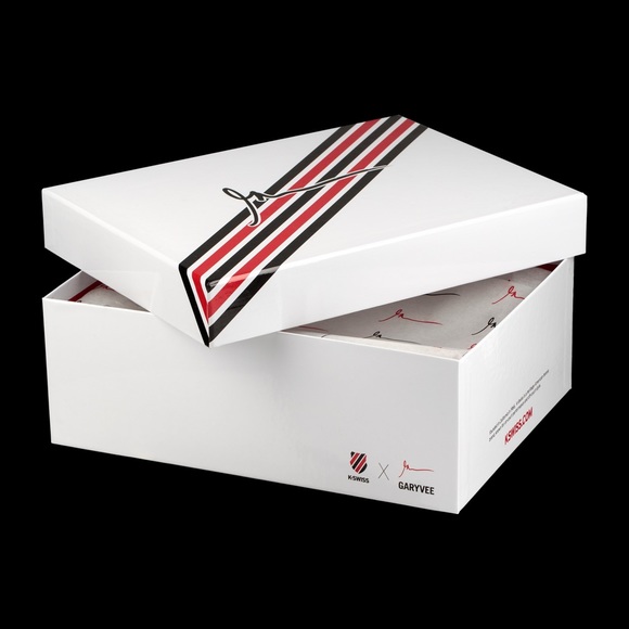 🔥NEW k-SWISS GARY VEE 004 HI TOPS SHOES SNEAKERS - Picture 7 of 8